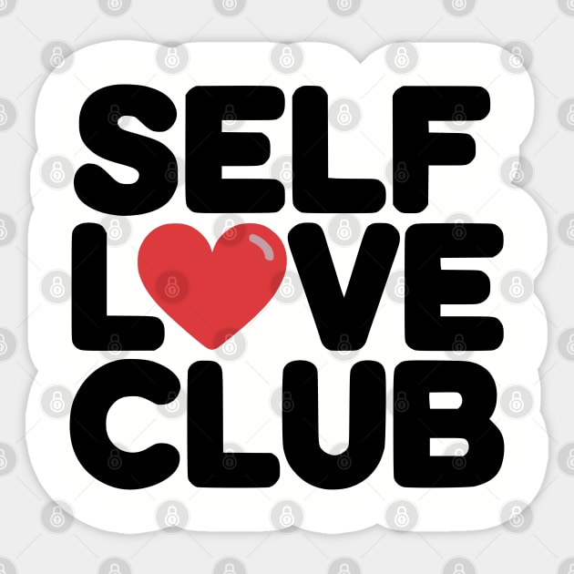 Self Love Club Sticker by UrbanLifeApparel